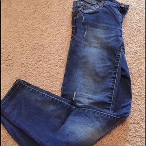blue jeans skinny